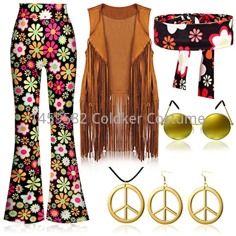Women'S Accessories In The 60S - Hippie kostuum vrouwen vrede liefde meisjes