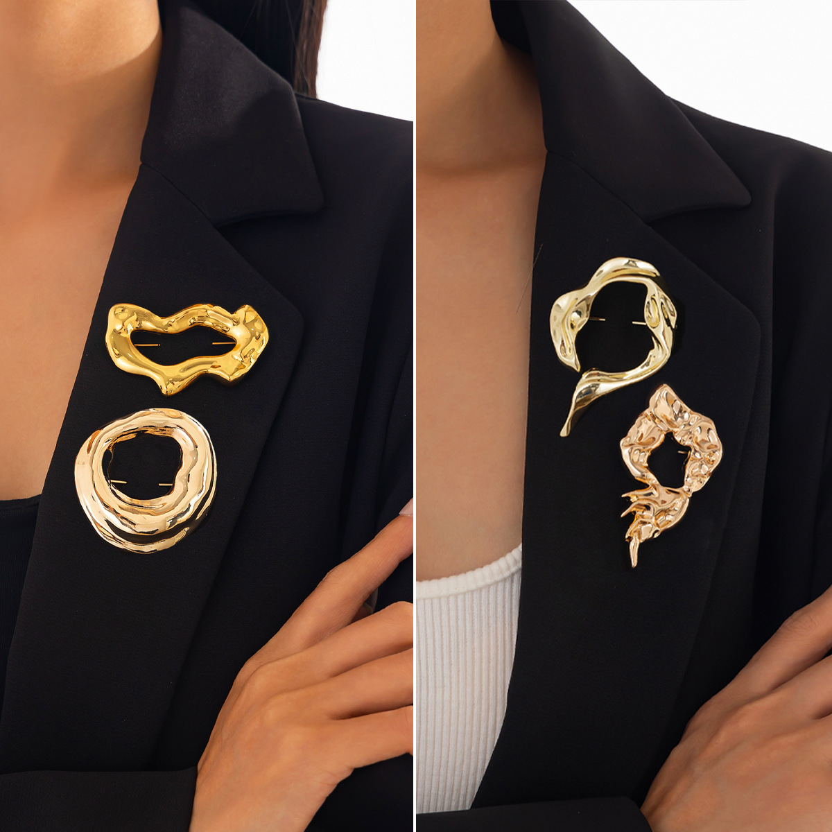 Women'S Accessories Jewelry - Nieuwe mode onregelmatige broches voor vrouwen