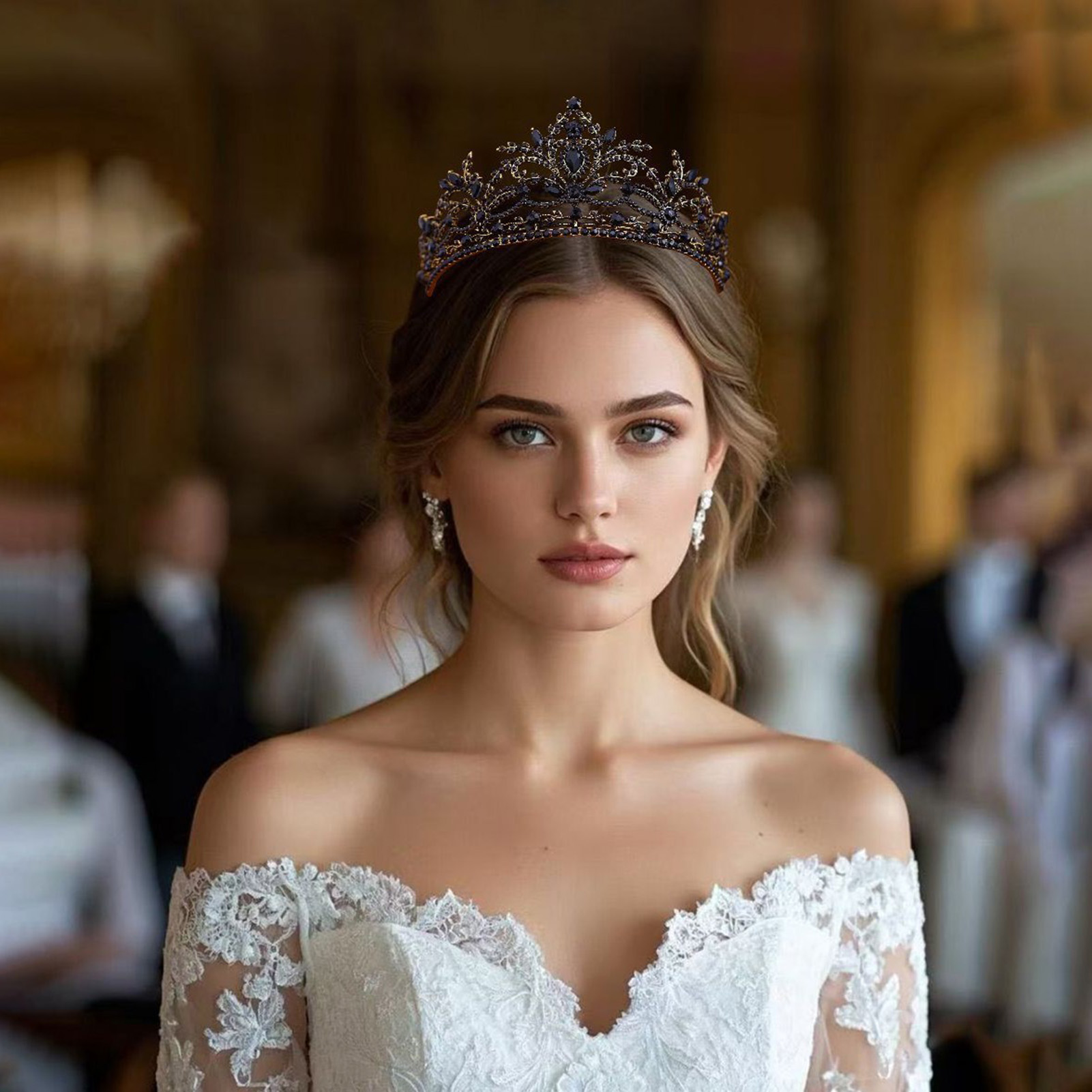 Women'S Hair Accessories Wedding - Bruidskroon Sprankelende tiara voor bruiloftsfeest Luxe