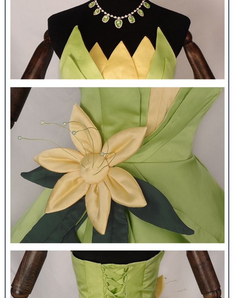 Prinses Tiana Jurk Cosplay Kos - Women'S Accessories H&M recensie en prijs