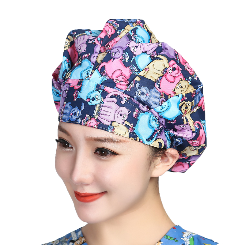 Bouffant Scrubs Hoeden Cartoon - Women'S Work Accessories recensie en prijs