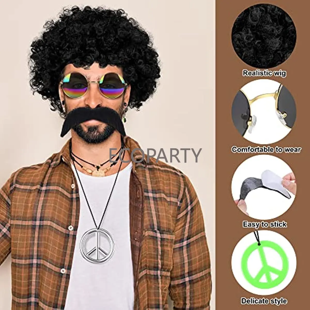Hippiekostuumaccessoires Jaren - Women'S Accessories In The 60S recensie en prijs