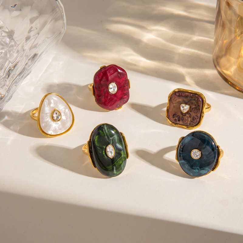 PRISCA |   Gekleurde harsring  - Women Accessories For Hand recensie en prijs