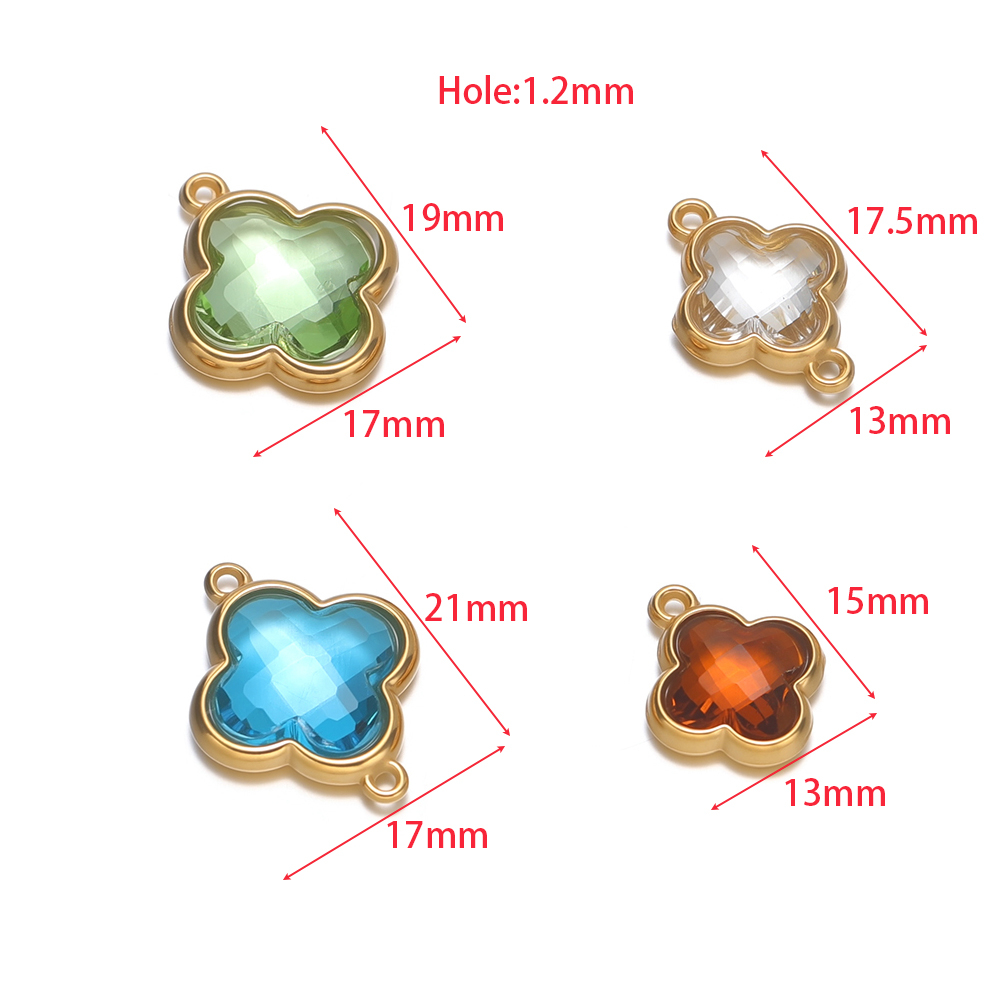 5 stuks roestvrij staal klaver - Women Accessories Bracelet recensie en prijs