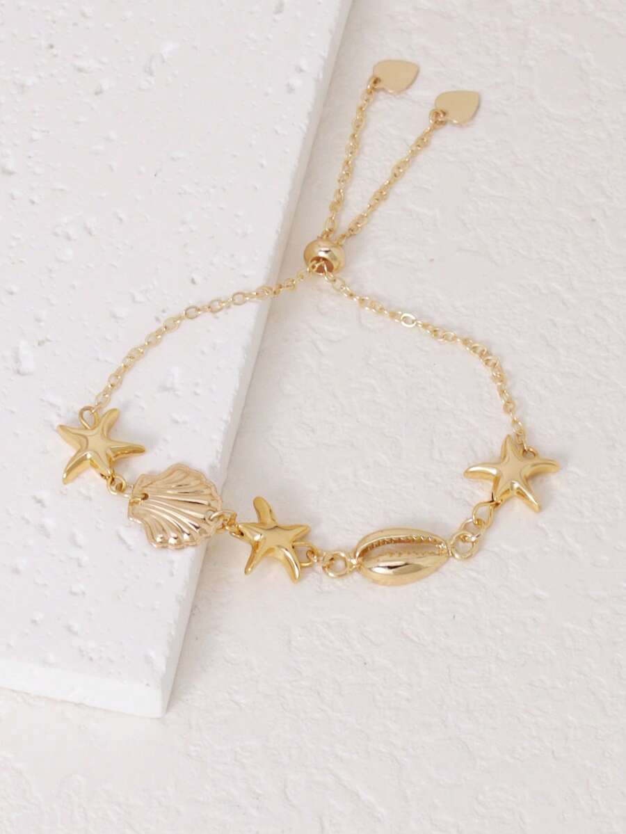 1 stuk Boheemse schelp, zeeste - Women Accessories Bracelet recensie en prijs