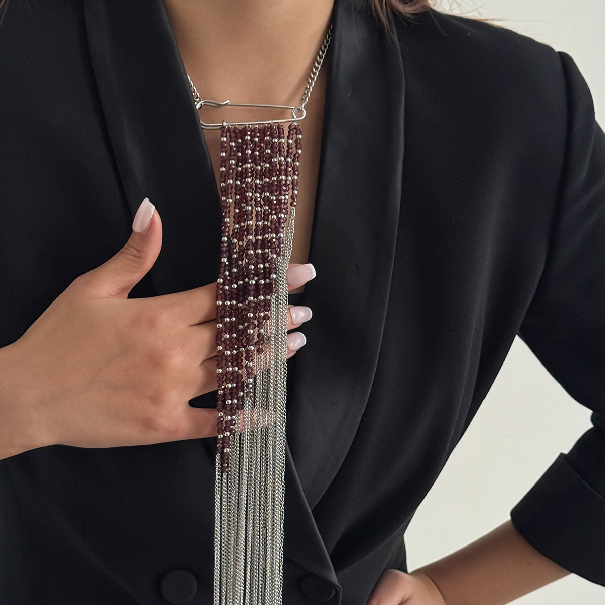 Zilverkleurige kwastjesketting - Women'S Accessories Jewelry recensie en prijs