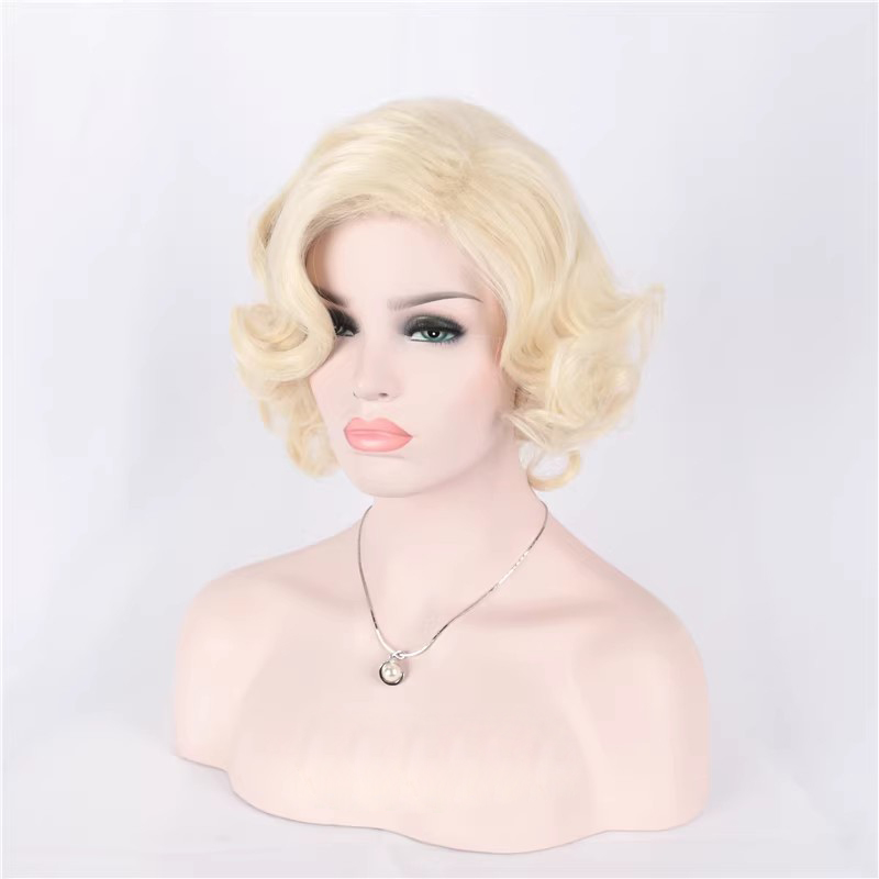Synthetisch kort krullend haar - Women'S Accessories In The 60S recensie en prijs