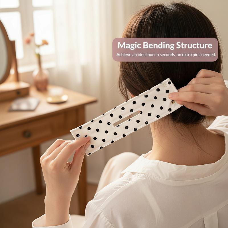 Polka Dot Haarbroodjesmaker Sc - Women'S Work Accessories recensie en prijs