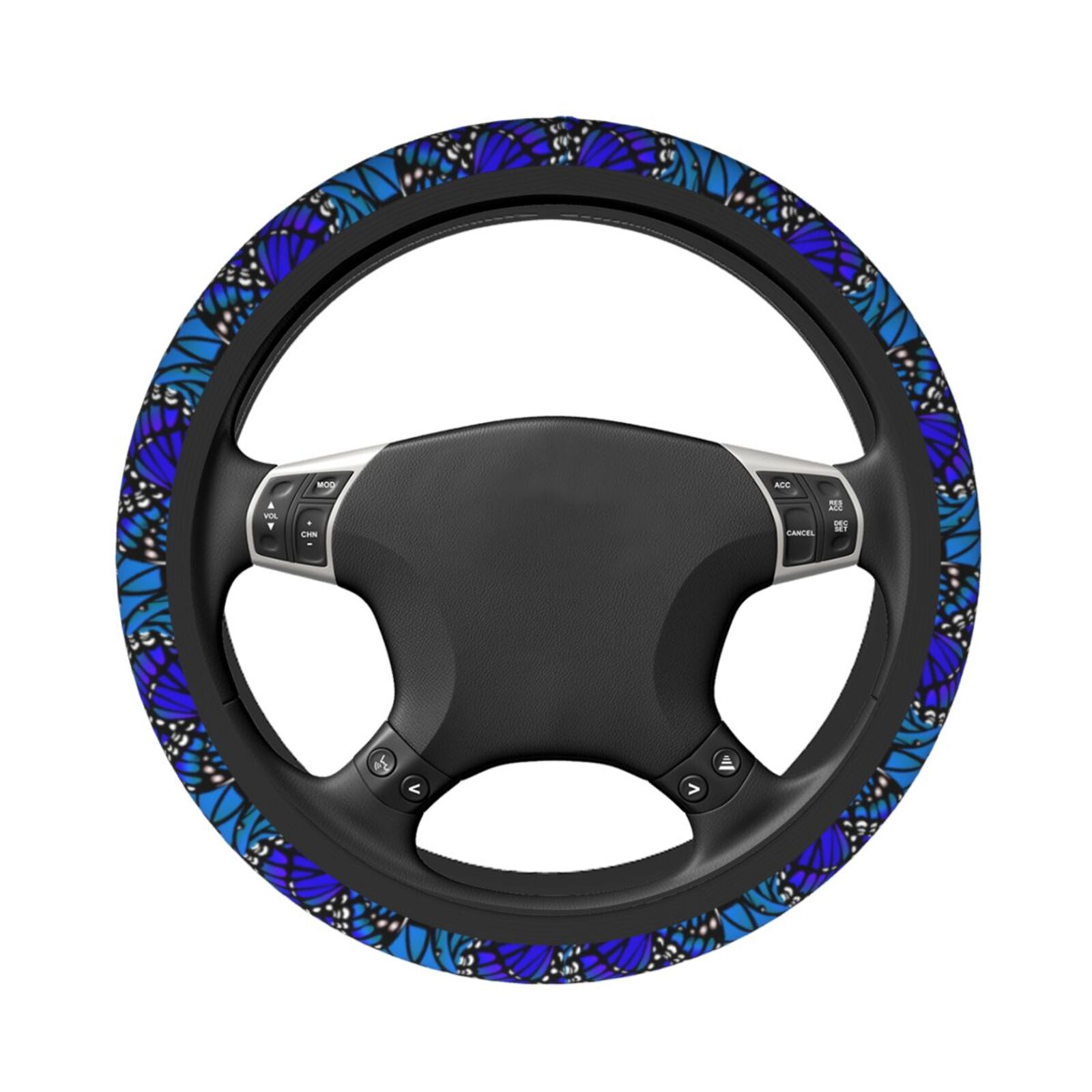 Blauwe vlinderpatroon print st - Women'S Accessories Vans recensie en prijs