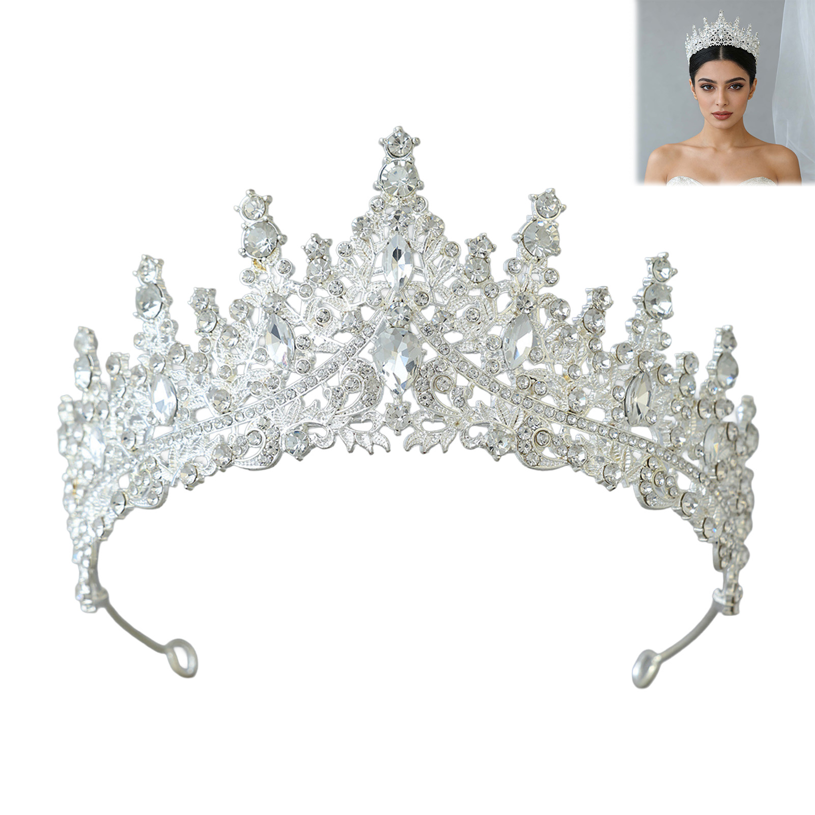 Bruidshoofddeksel Sprankelende - Women'S Accessories Jewelry recensie en prijs