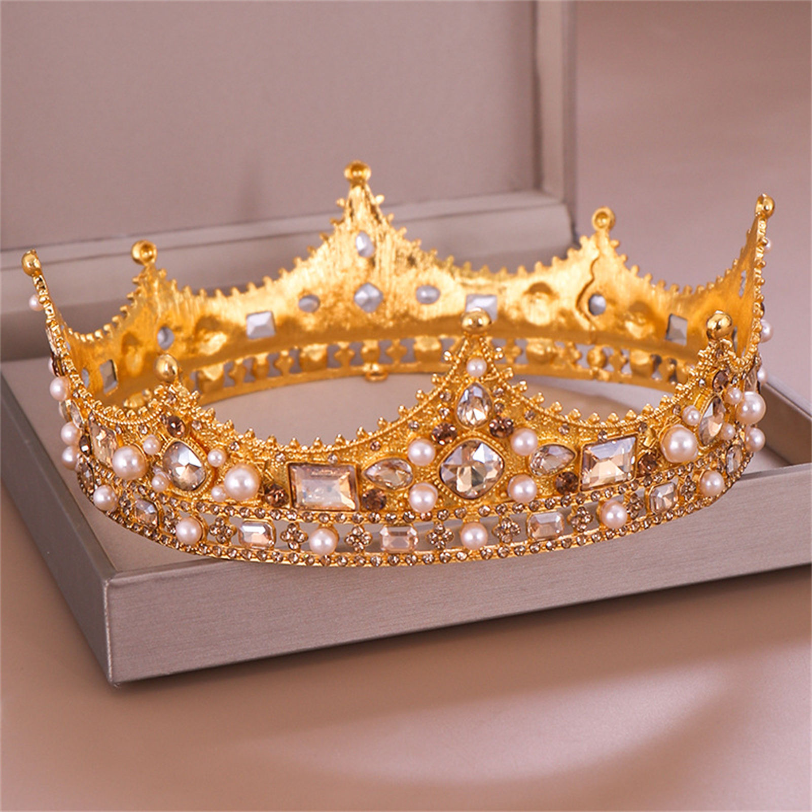 Legering Kroon Tiara Retro Bru - Women'S Hair Accessories Wedding recensie en prijs