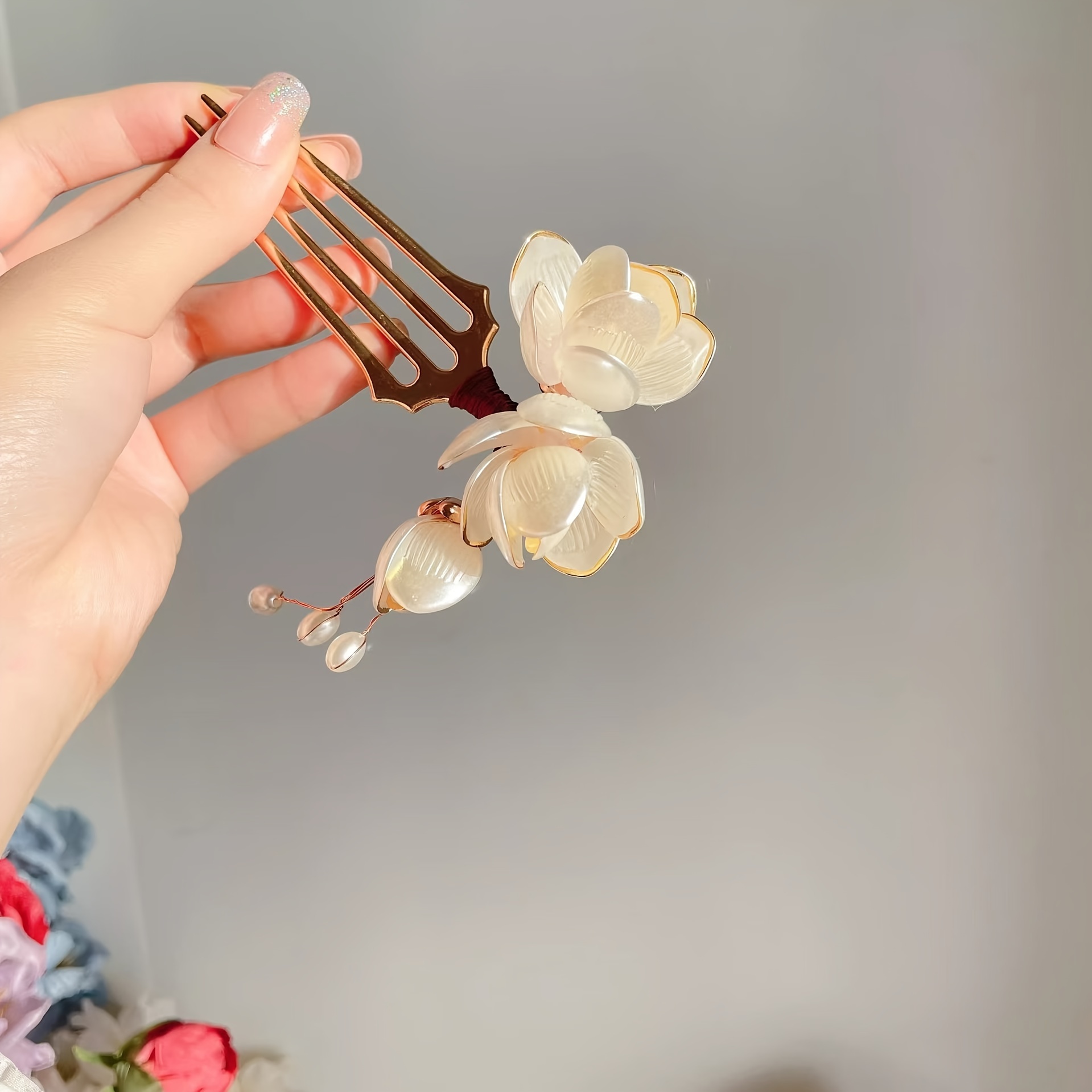 Chinese stijl schelp magnolia  - Women'S Accessories H&M recensie en prijs